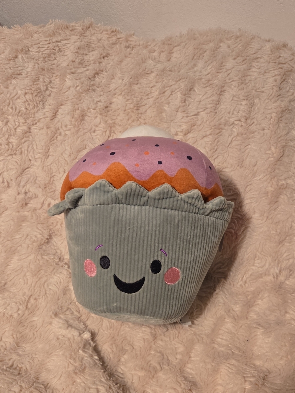Pop! Cupcake Halloween Stuffed Toy - Sage & Purple Plushie